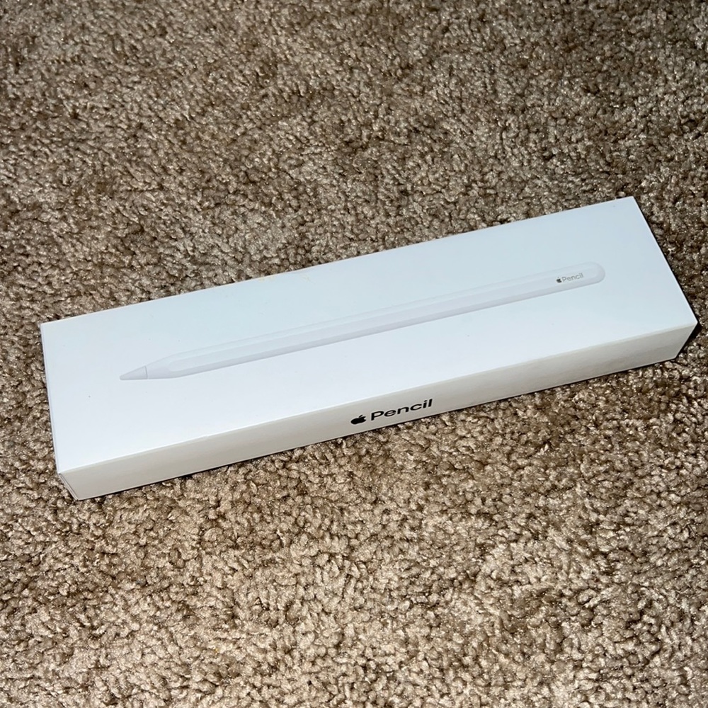 Apple Pencil (2nd Generation) Brand new: Attaches, Charges,& Pairs magnetically.